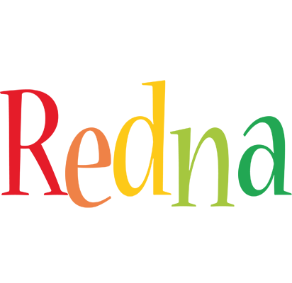 Redna birthday logo