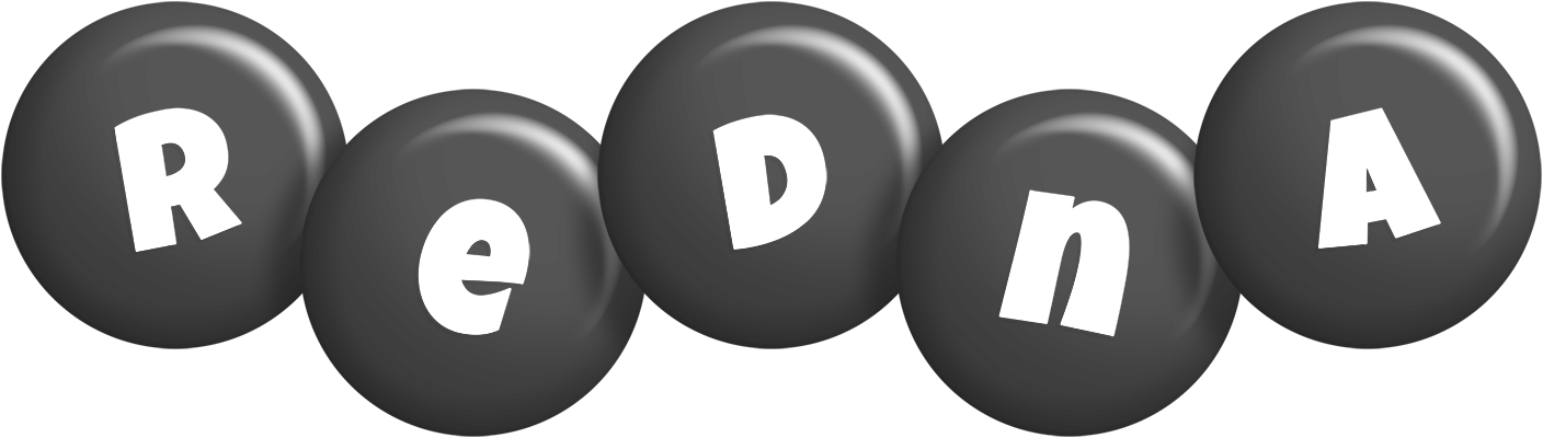 Redna candy-black logo