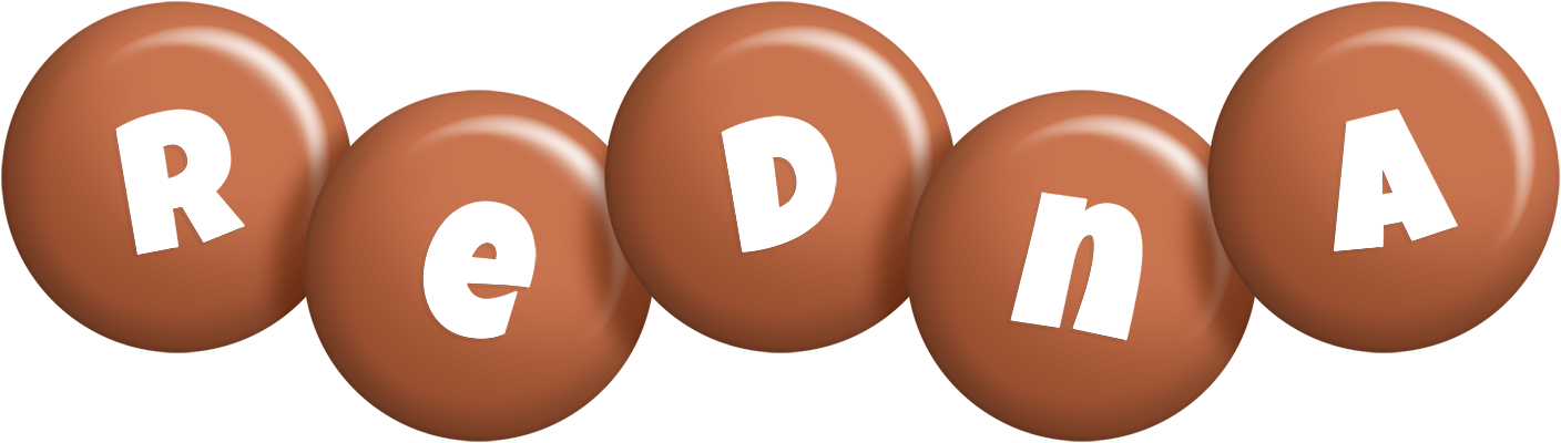 Redna candy-brown logo