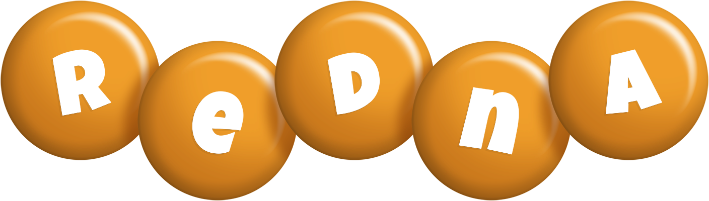 Redna candy-orange logo