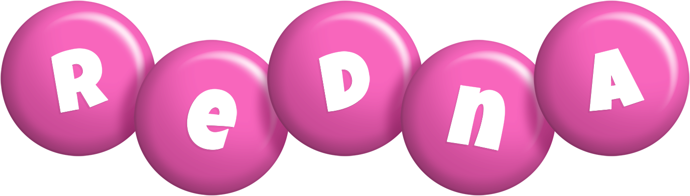 Redna candy-pink logo