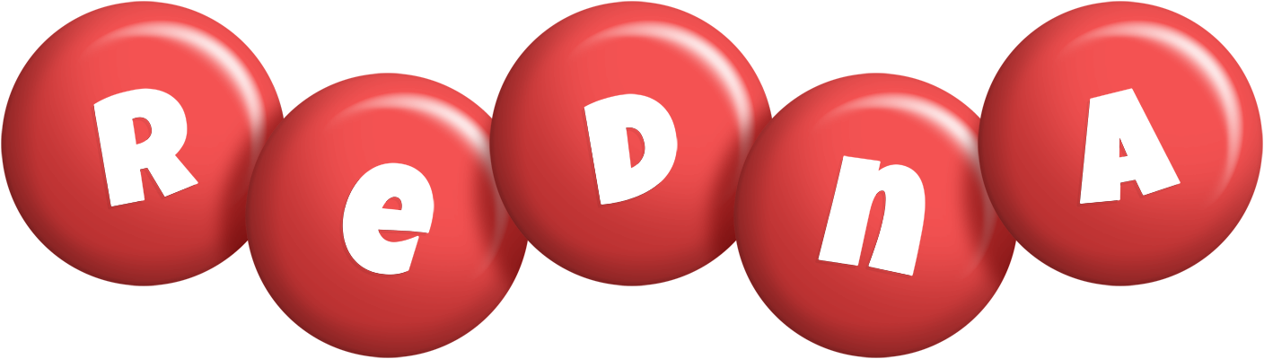 Redna candy-red logo