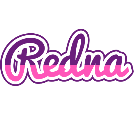 Redna cheerful logo