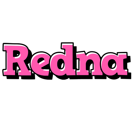 Redna girlish logo