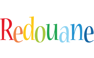 Redouane birthday logo