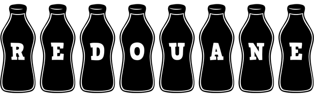 Redouane bottle logo