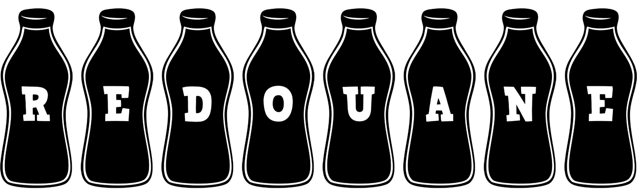 Redouane bottle logo