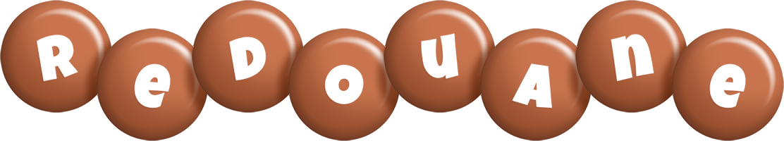 Redouane candy-brown logo