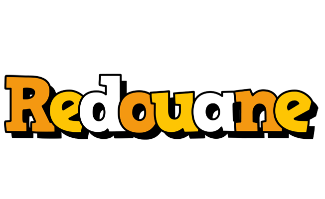 Redouane cartoon logo
