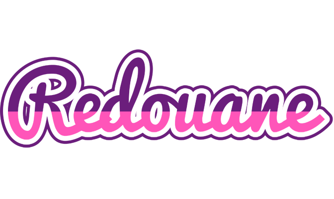 Redouane cheerful logo