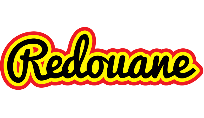 Redouane flaming logo
