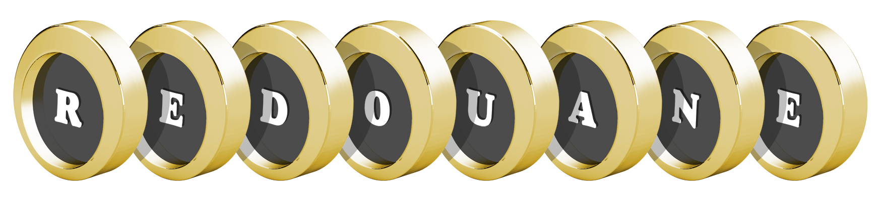 Redouane gold logo