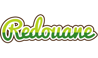 Redouane golfing logo