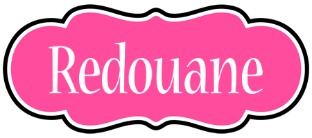 Redouane invitation logo