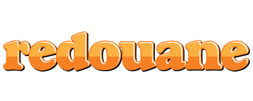 Redouane orange logo