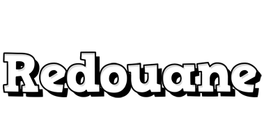 Redouane snowing logo