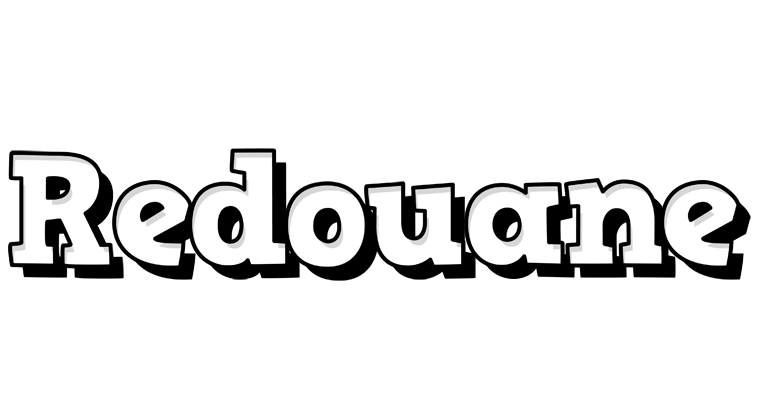 Redouane snowing logo