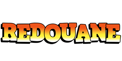 Redouane sunset logo