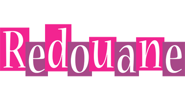 Redouane whine logo