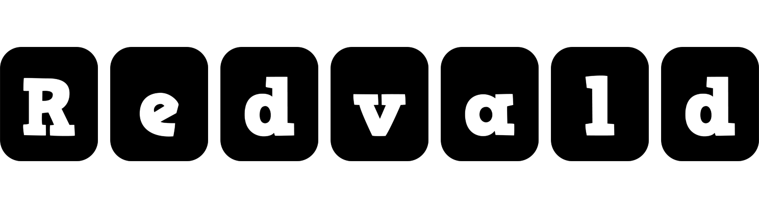 Redvald box logo