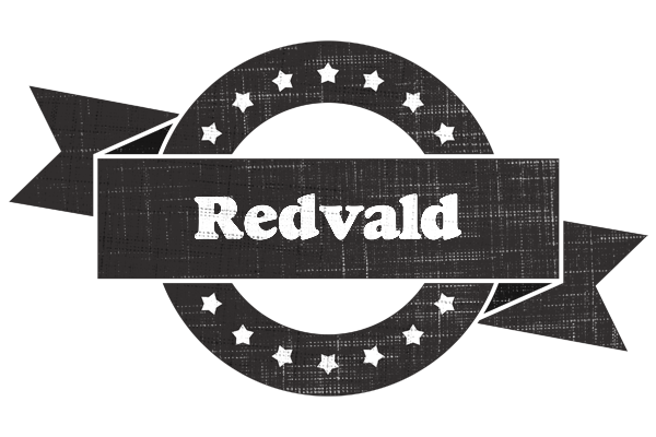 Redvald grunge logo