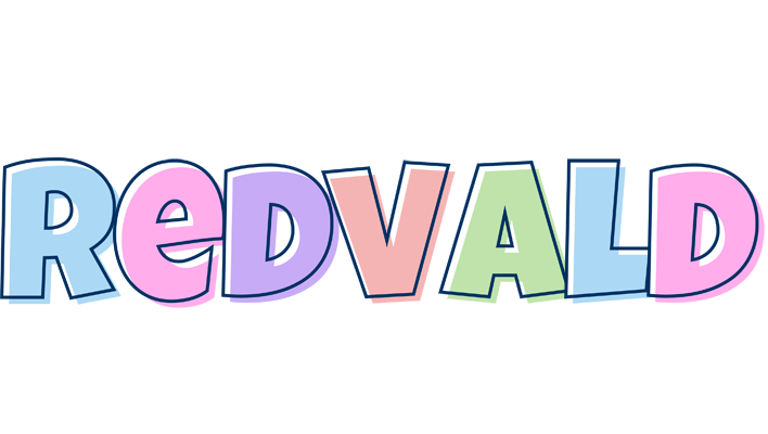 Redvald pastel logo
