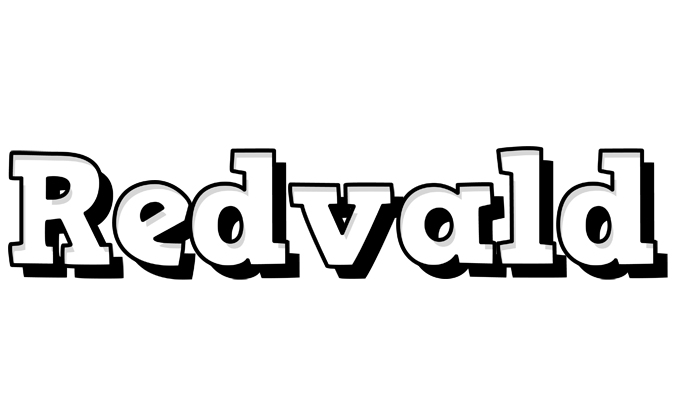 Redvald snowing logo