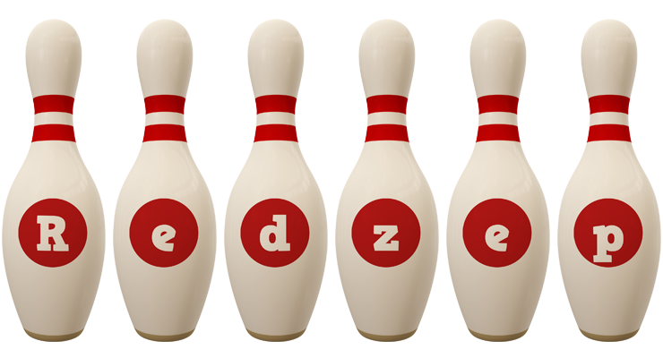 Redzep bowling-pin logo