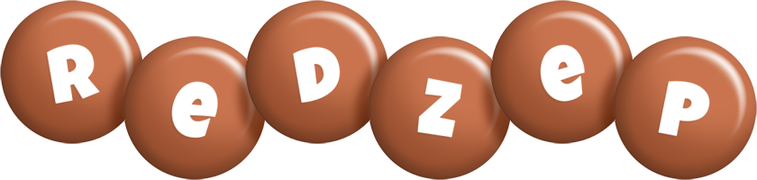 Redzep candy-brown logo