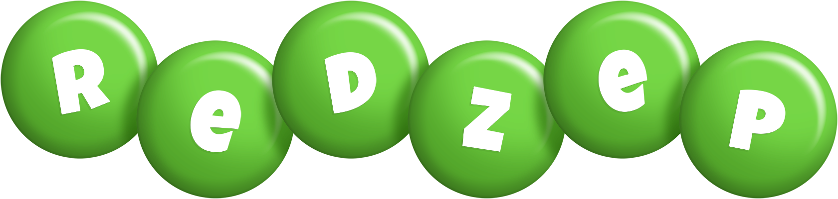 Redzep candy-green logo
