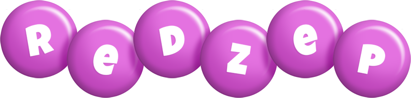 Redzep candy-purple logo