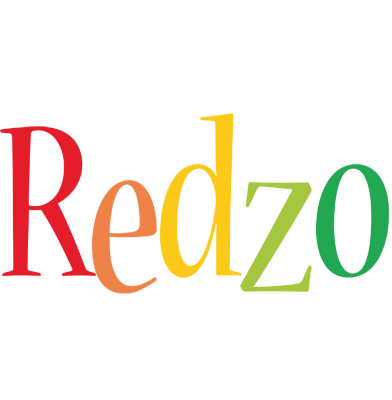 Redzo birthday logo
