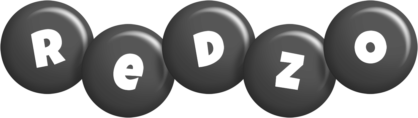 Redzo candy-black logo