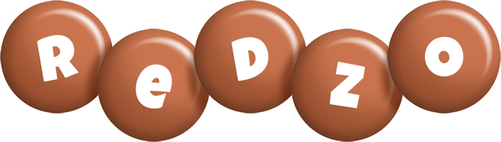 Redzo candy-brown logo