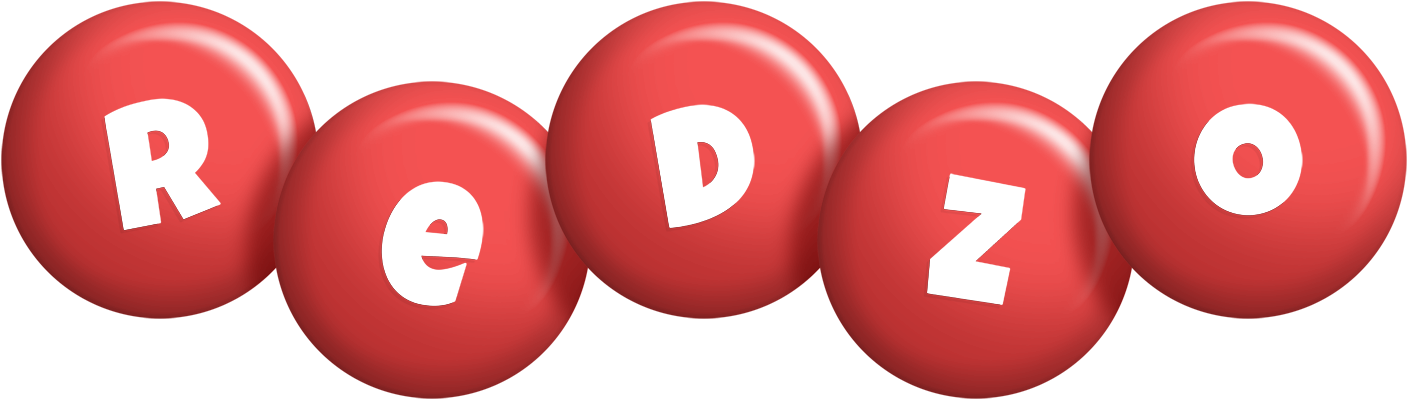 Redzo candy-red logo