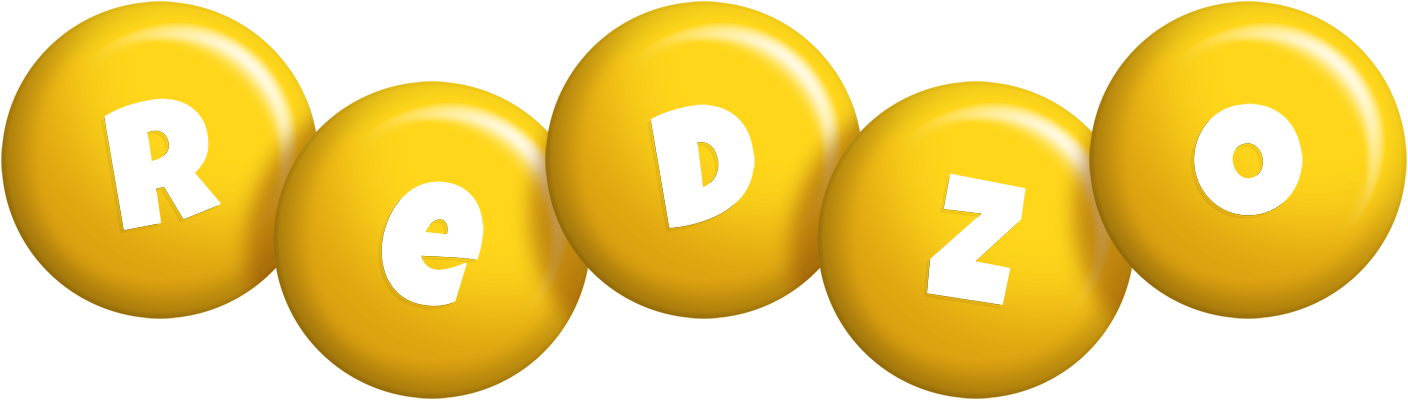 Redzo candy-yellow logo