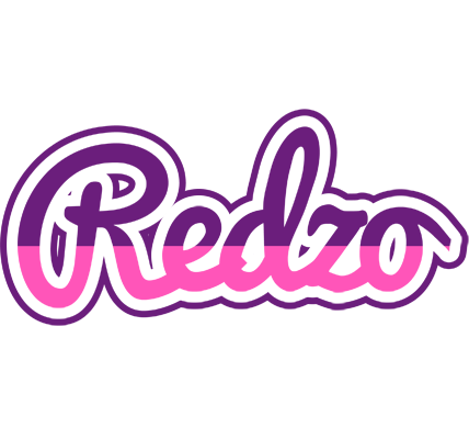 Redzo cheerful logo