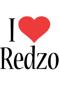 Redzo i-love logo