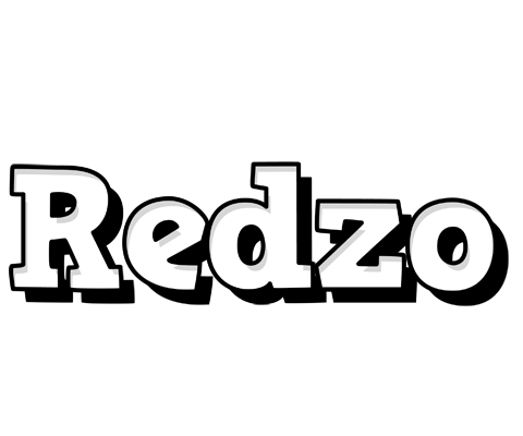 Redzo snowing logo