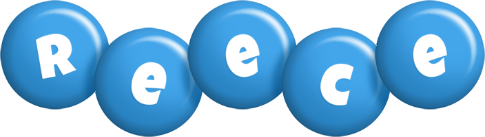 Reece candy-blue logo