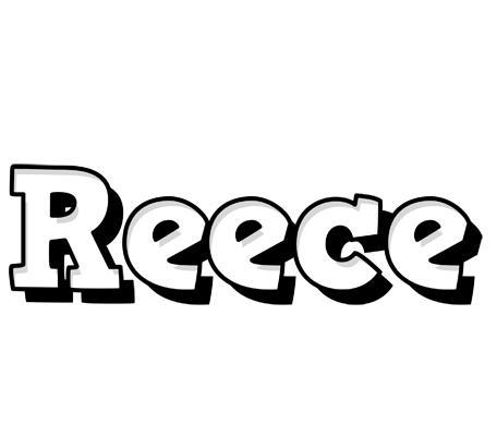 Reece snowing logo