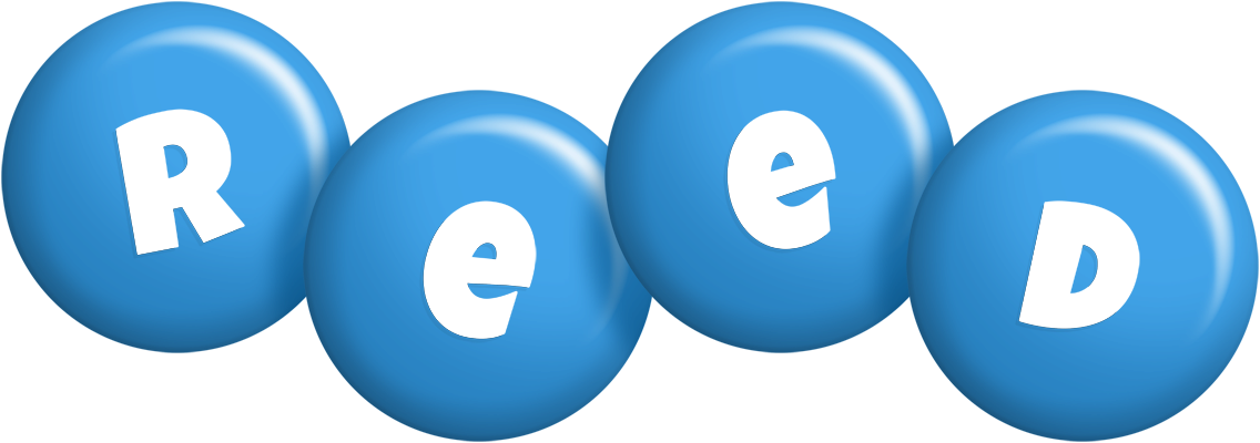 Reed candy-blue logo