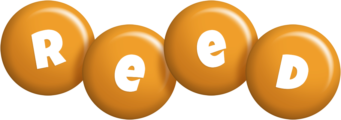 Reed candy-orange logo