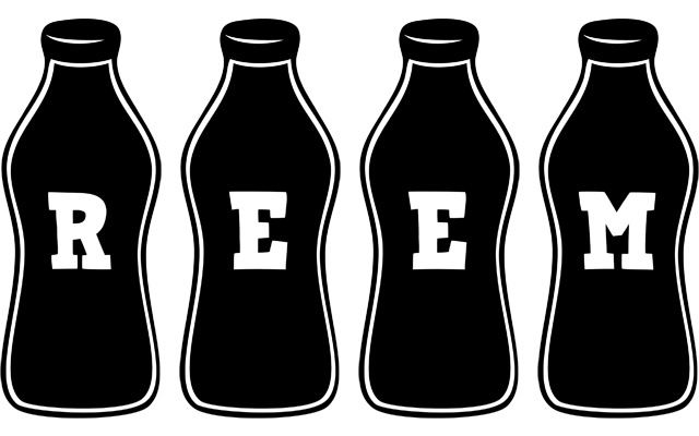 Reem bottle logo