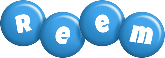 Reem candy-blue logo