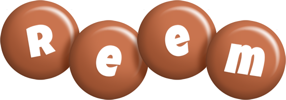 Reem candy-brown logo