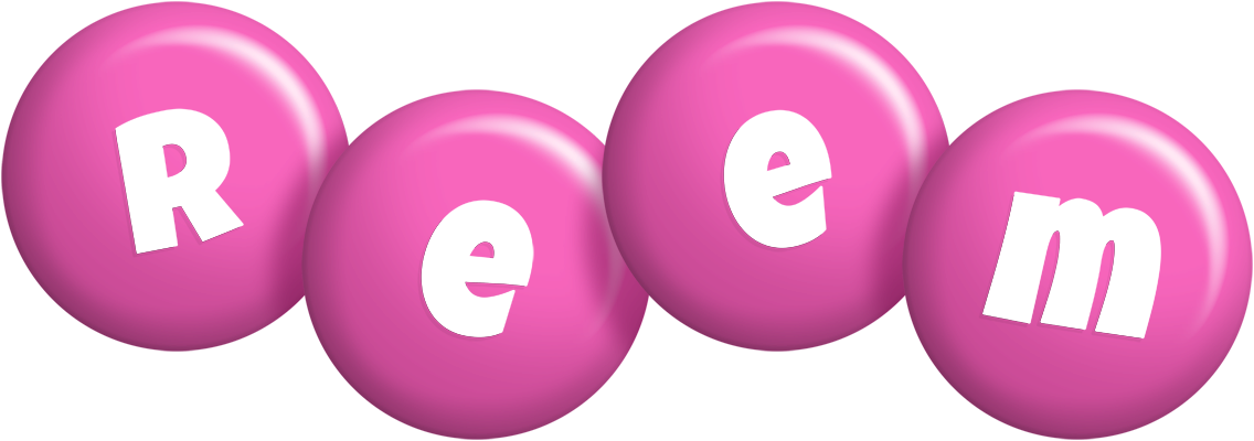 Reem candy-pink logo