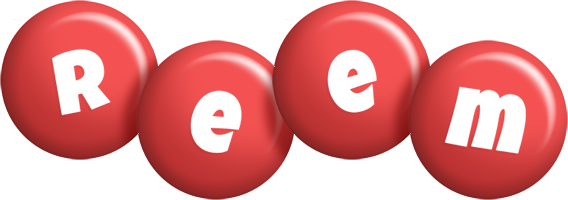 Reem candy-red logo
