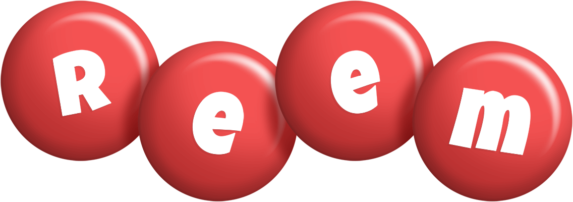 Reem candy-red logo