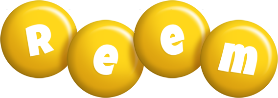Reem candy-yellow logo